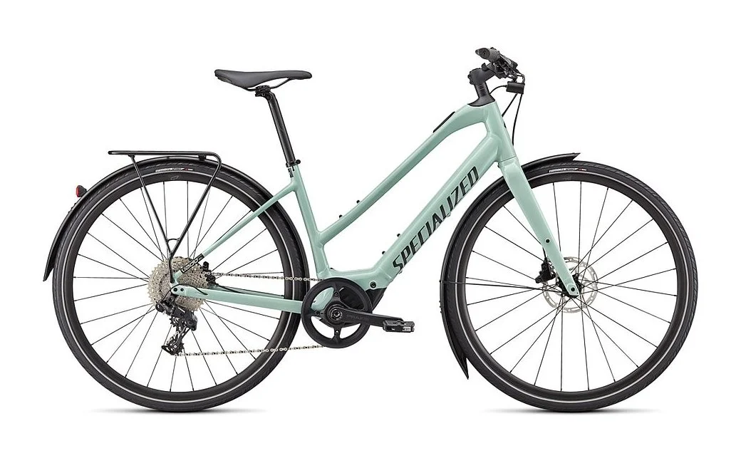 VTC Electrique SPECIALIZED Vado SL 4.0 Equiped Cadre Bas Vert Pastel - 2022 3 VTC Electrique SPECIALIZED Vado SL 4.0 Equiped Cadre Bas Vert Pastel - 2022